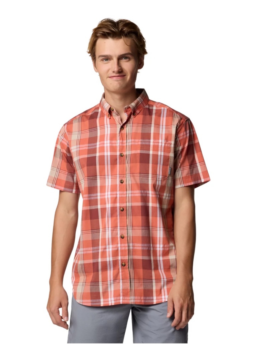 Columbia Men’s Plaid Short Sleeve Shirt